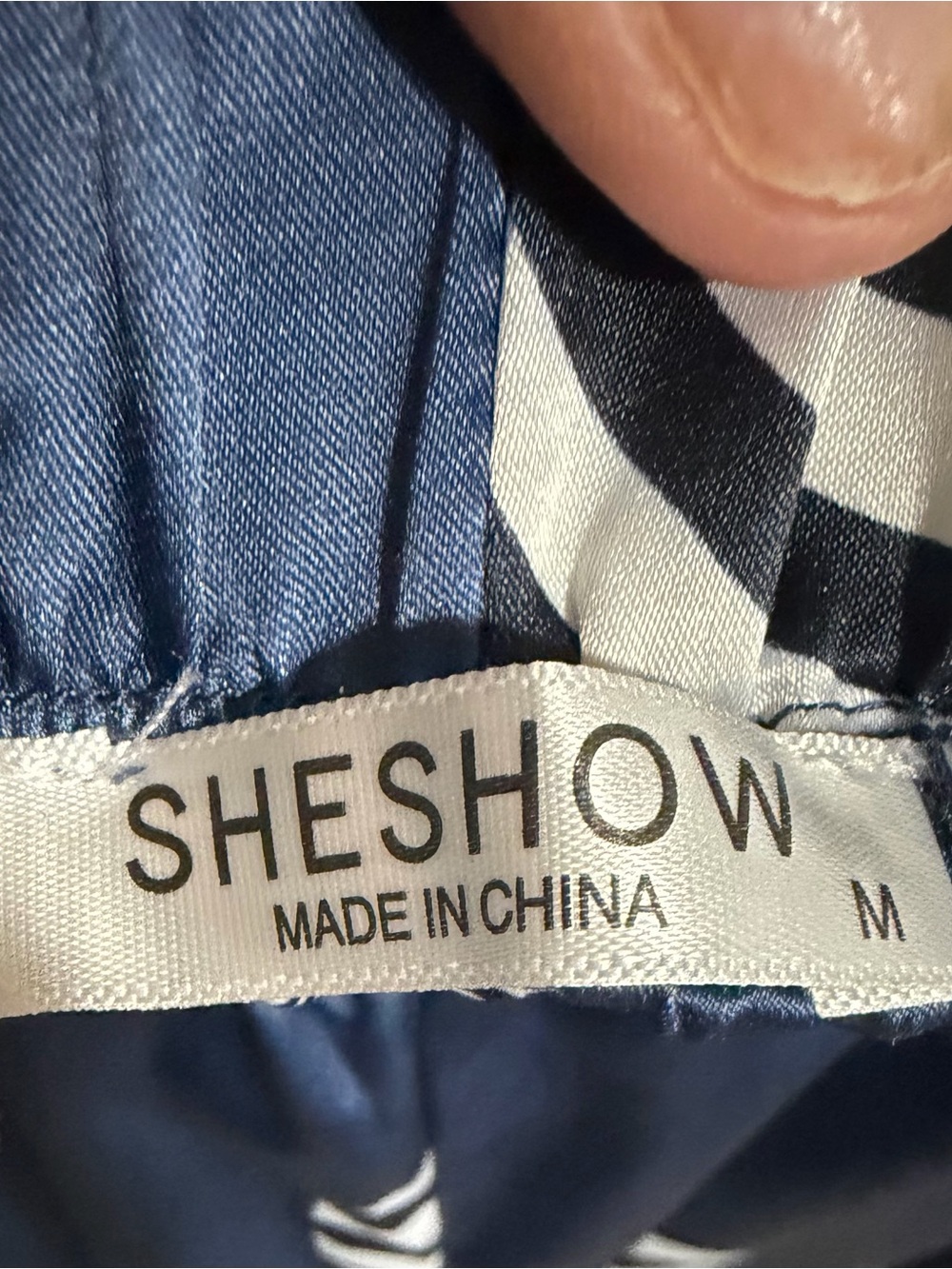 Sheshow Zebra Pajamas Size M Excellent Used Condition - Picture 5 of 7